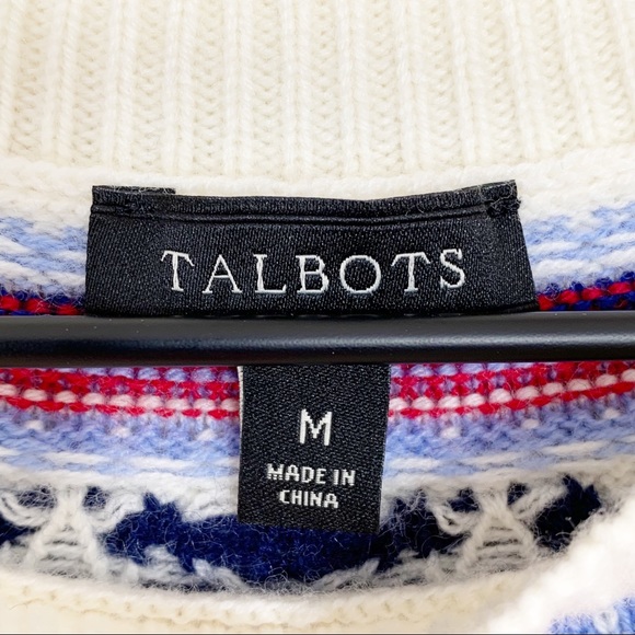 Talbots Fair Isle Sweater - Picture 8 of 9